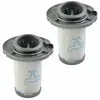 ENSOLEILLE Lot de 2 filtres pour aspirateur Rowenta ZR009006 X-Force Flex 8.60 - Accessoires de rechange lavables