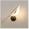 Ensoleille - 4500K Applique Murale Interieur, Lampe Oiseau Mordern Bur...