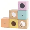Jouets en bois Plan Toys Set de blocs sensoriels Pastel