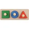 Puzzle à encastrer Montessori (3 pièces)