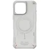 Skinarma case Mecha iPhone 16 Pro 6.3" Magnetic Charging light grey (A...