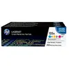 HEWLETT-PACKARD Hp 125A Pack De 3 Cartouches De Toner Cyan, Jaune Et Magenta Authentiques (Cf373Am) Pour Color Lj