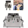 LIVOO Friteuse Double 2x3L INOX Acier inoxydable 3300W 90 °C 190° Couvercles anti-éclaboussure - 2 paniers à frire - Filtre - 0 À 190°