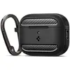 Spigen Armure durcie AirPods Pro 3, Étui pour écouteurs + casque, Noir