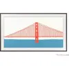 Samsung - The Frame (2021) - 50" Lijst - Walnoot - VG-SCFA50BWBXC