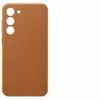Samsung Leather Case pour Samsung Galaxy S23+ Cream