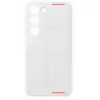Samsung - Coque en silicone avec lanière pour Galaxy S23 5G Blanc - Blanc