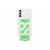 SAMSUNG Galaxy S22+ S906 Silicone Cover with Strap White EF-GS906TWEGWW