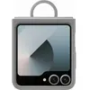 Coque SAMSUNG Z Flip6 silicone Gris avec anneau
