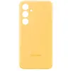 Coque en silicone pour Samsung Galaxy S24+ Jaune