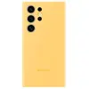 Samsung Coque en silicone pour Galaxy S24 Ultra - Jaune