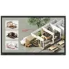 LG Prof. Display 65TR3DQ-B (3840 x 2160 pixels, 65"), Affichage dynami...