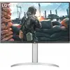 LG 27UP650-W (3840 x 2160 pixels, 27"), Moniteur, Argent, Noir, Blanc