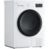 LG Sèche-linge LG RH8N15WH - 60x60x85 cm (lxpxh) - chargement frontal ...