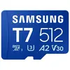 Samsung Carte Mémoire Microsd T7 Uhs-i U3 V30 A2 512gb