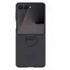 Coque SAMSUNG Z Flip 7 silicone anneau noir