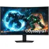 Samsung Odyssey G7 G75F (3840 x 2160 pixels, 37"), Moniteur, Noir