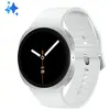 Samsung Galaxy Watch8 44mm Argento Smartwatch Bluetooth GPS Cardiofreq...