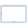 Samsung Frame Cover (Galaxy Tab S11), Étui pour tablette, Bleu