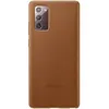 Samsung Leather Hoesje - Samsung Galaxy Note 20 - Bruin