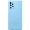 Samsung Coque en silicone pour Galaxy A72 - Bleu