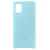 Coque Silicone Samsung Galaxy A51 Bleu