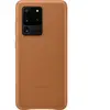 Samsung Leather Cover - Samsung Galaxy S20 Ultra - Bruin