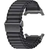 Samsung Trail Band (20 mm, Nylon, Titane), Sangles de montre, Noir