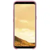 Coque Samsung en Alcantara Rose pour Galaxy S8
