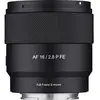 Samyang AF 16mm f/2.8 monture Sony FE