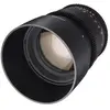 Objectif hybride vidéo Samyang VDSLR 85mm T1.5 MK2 noir pour Sony FE
