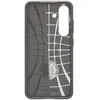Spigen Liquid Air Backcover voor de Samsung Galaxy S25 Plus - Marble Gray