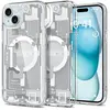 Spigen Coque pour iPhone 15 Plus Ultra Hybrid MagFit [Anti-Jaunissemen...