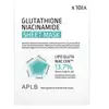 APLB Gluthathione Niacinamide Sheet Mask Gezichtsmasker