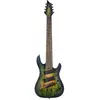 CORT KX508MSMBB3 8 snarige Elektrische gitaar Marina Blueburst