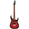 CORT X100OPBB elektrische Gitaar Open Pore Black Cherry Burst