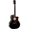 CORT COGOA8BKG Folkgitaar, GOLD A8, Black Gloss Top, natuur Korpus, vo...