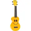 Mahalo U-SMILE Smiley Series Sopraan ukulele Geel