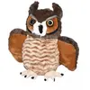 Wild Republic chouette en peluche junior 30 cm en peluche marron