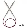 Knitpro Nova Metal rondbreinaald 80cm