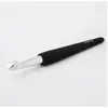 KnitPro Haaknaalden softgrip aluminium 4.00mm zwart.