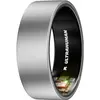 Ultrahuman Ring AIR Raw Titanium - Size 11 (11, Titane brut), Bague co...