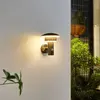 LAMPENWELT.COM Led Applique extérieure 'Lillie' en inox