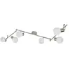 Lindby - plafondlamp - 6 lichts - metaal, glas - H: 19.5 cm - E14 - ma...