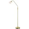 LAMPENWELT Lampadaire 'Elaina' en métal pour salon & salle à manger