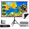 Écran de projection avec support 100écran de projection intérieur et e...