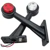 Lot de 2 Feux de Position Latéraux 12 v led 20 cm pour Remorque Camion...