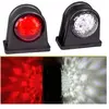 2X8 led feux de position latéraux 12 / 24V lampe latérale de remorque ...