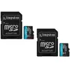 2PCS Kingston Canvas Go Plus 256Go Micro SD SDXC carte mémoire U3, V30...