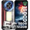 Smartphone Blackview FORT 1 Vert : 6.56" HD+,18Go+256Go, 10000mAh, And...